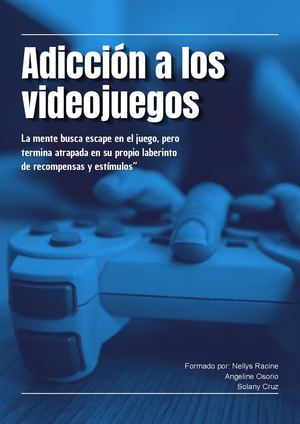 Adicción A Los Videojuegos