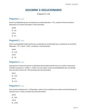Preguntas 1 Al 16 Solemne 2 Solucionario