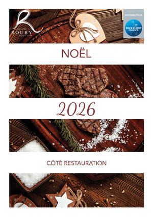 Noël 2026 - Restauration