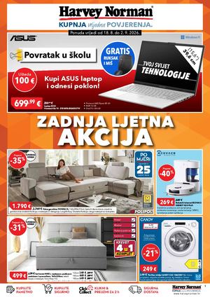 Zadnja ljetna akcija | Harvey Norman | Katalozi