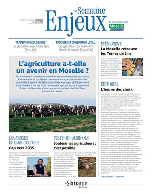 La Semaine Supplément LES ENJEUX Terres de JIM avec le Conseil Départemental de la Moselle_septembre 2026