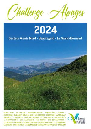 Challenge Alpages 2024 Revue synthèse