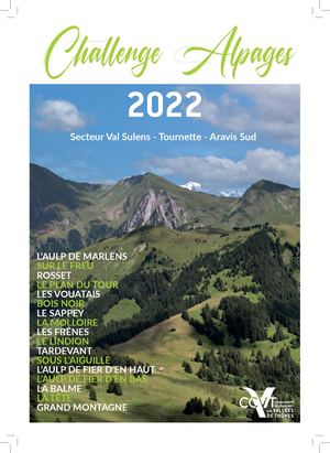 Challenge Alpages 2022 Revue synthèse