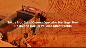 Texas Frac Sand Owner-Operator Earnings: How Costs and Carrier Policies Affect Profits