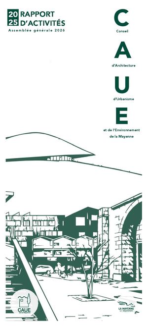 Rapport d'activité 2025 - CAUE53