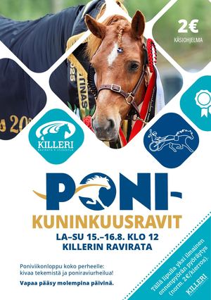 Ponikuninkuusravit Jyväskylä 15.-16.8.2026