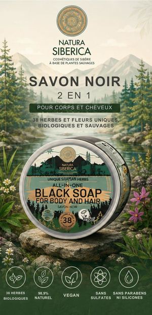 Plaquette Savon Noir