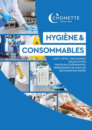 Chomette Catalogue Hygiène 2026