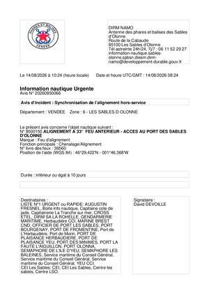 Avis Infonaut 20260850066