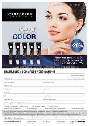 STAGECOLOR Aktion Eyelash & Eyebrow Colors