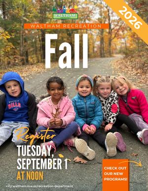 Waltham Recreation Fall 2026
