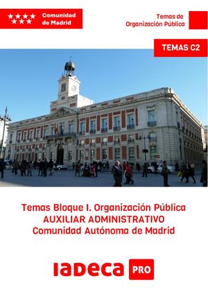 Madrid Auxiliar Libro De Temas