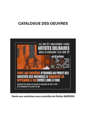 Catalogue Des Oeuvres