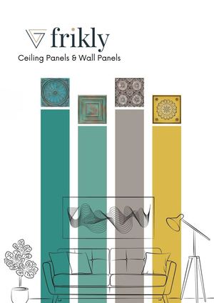 Frikly Ceiling & Wall Panels Catalogue – Decorative Designs for Modern Interior Spaces