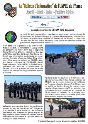 Newletters 2ème Trimestre 2026