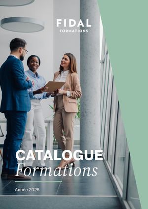 Catalogue Fidal Formations Grand Est 2026