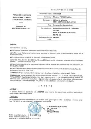 PC 2600053 Mme Poirier Héloise