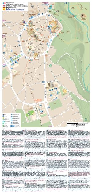 Plan Touristique D'uzès 2026