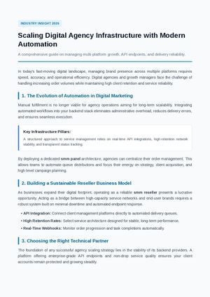 Smm Agency Infrastructure Guide