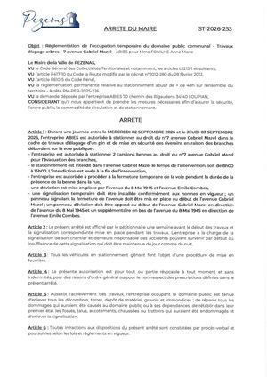Arrêté 14 08 26