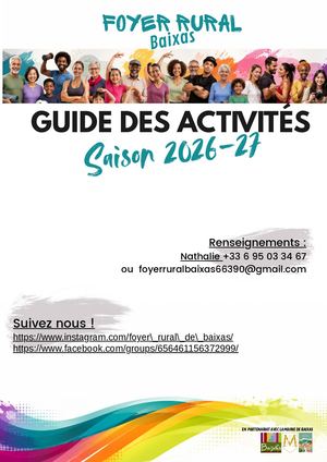Guide des activités