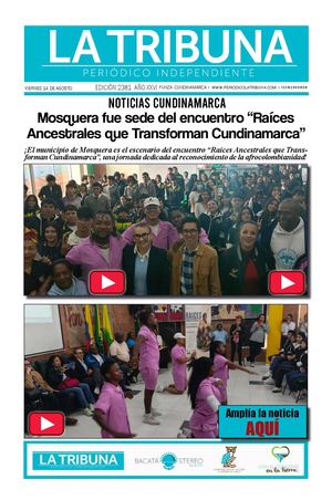 Diario 14 De Agosto De 2026 Edición 2381