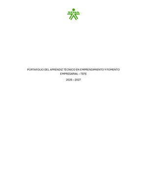 Portafolio Tefe 2026 2027