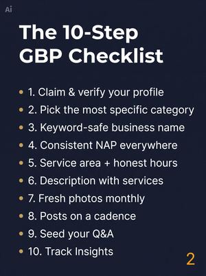 Your Google Business Profile is a free storefront — most contractors never finish it.