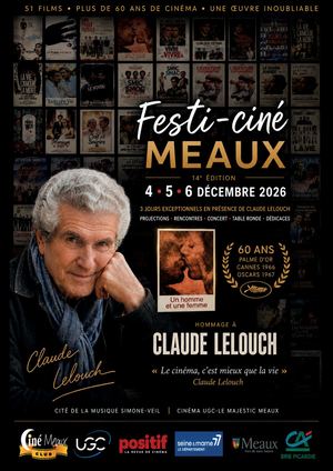 14e Festi-ciné Meaux Claude Lelouch