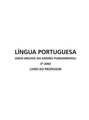 Para Aprender (Órbita) - Língua Portuguesa 3º ano