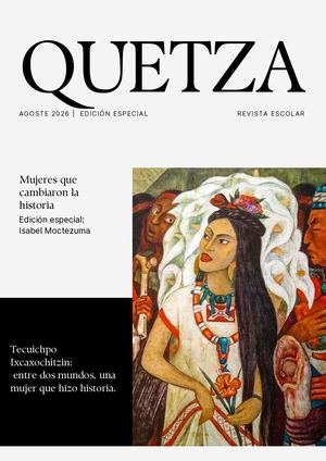 Mujeres que cambiaron la historia edición especial Isabel Moctezuma