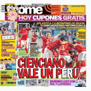 2026 08 14 Diario Trome