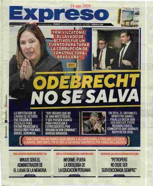 2026 08 14 Diario Expreso