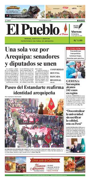2026 08 14 Diario El Pueblo Aqp