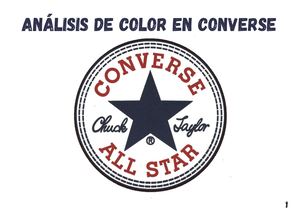 Análisis De Color En Converse