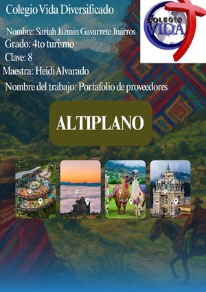 Portafolio De Proveedores