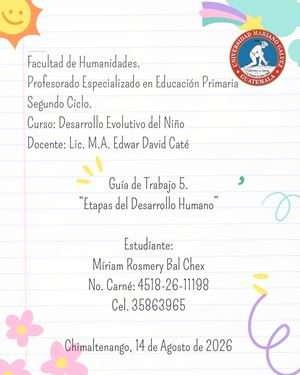 Guía 5 Semestre Ii