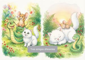 Storybook Tres Amigos Diferentes