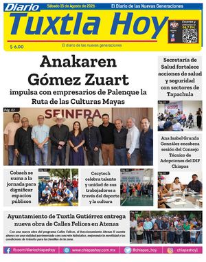Tuxtla Hoy 15 De Agosto 2026 Ok