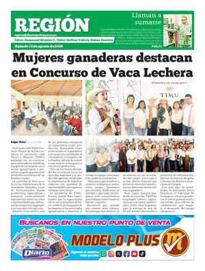 Región Sábado 15 De Agosto De 2026