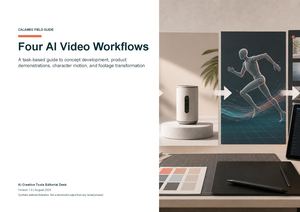 Four AI Video Workflows: From Storyboard to Final Cut