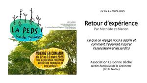 Voyage en commun : une exploration collective autour des jardins et des communs - 2025