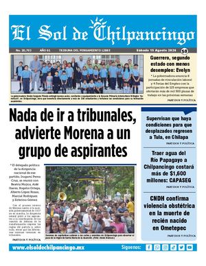 El Sol De Chilpancingo 15 Agosto 2026 Compressed