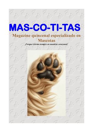 Magazine Mas Co Ti Tas No 1 (15 Agosto 2026)