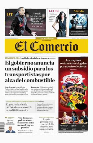 2026 08 15 Diario El Comercio