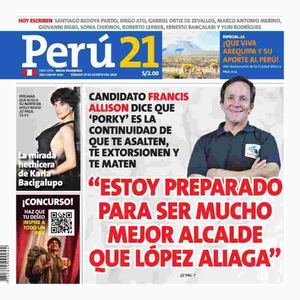 2026 08 15 Diario Peru21