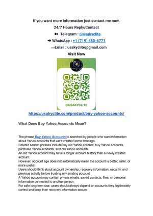 Aged Yahoo Marketplace Buy Sell Gmail Accounts 06 Platforms For Gmail