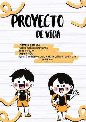 proyecto de vida