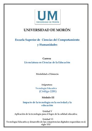 Módulo III