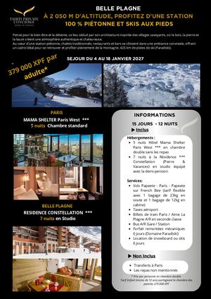 Cps Belle Plagne